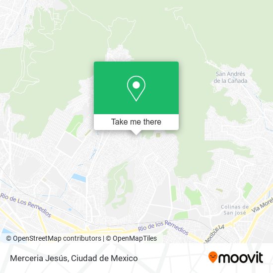 Merceria Jesús map