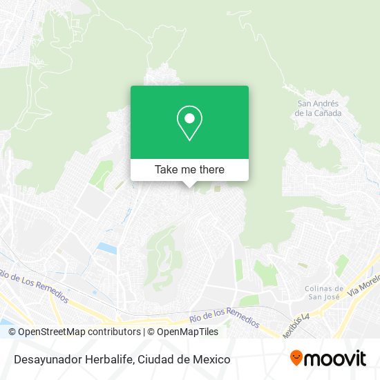 Mapa de Desayunador Herbalife