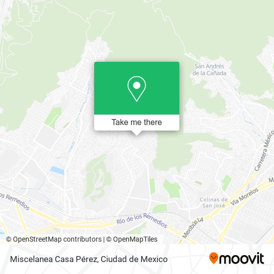 Miscelanea Casa Pérez map