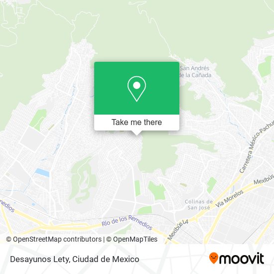 Desayunos Lety map