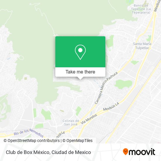 Club de Box México map