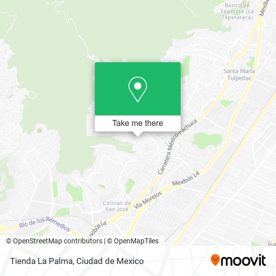 Tienda La Palma map