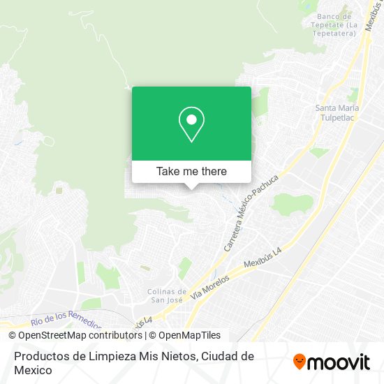 Productos de Limpieza Mis Nietos map