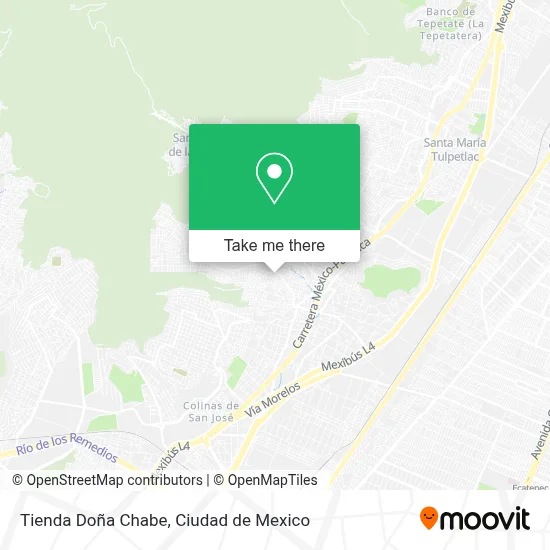 Tienda Doña Chabe map