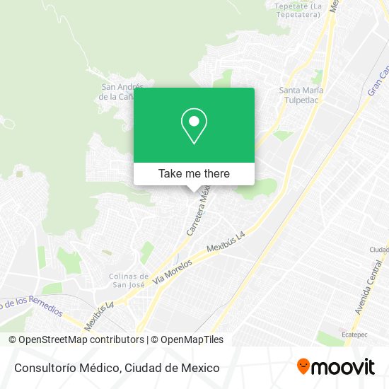 Mapa de Consultorío Médico