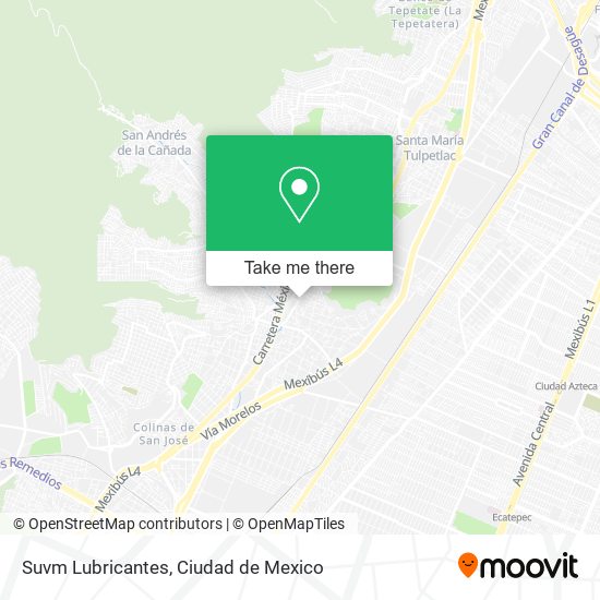 Suvm Lubricantes map