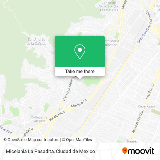 Mapa de Micelania La Pasadita