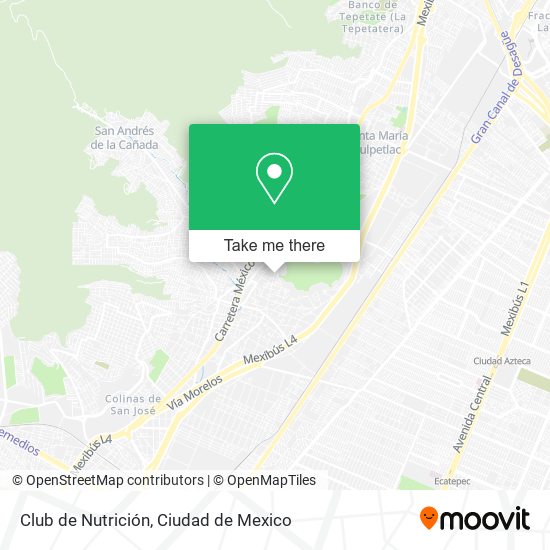 Club de Nutrición map