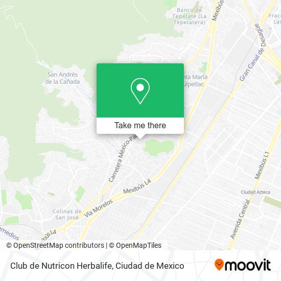 Club de Nutricon Herbalife map