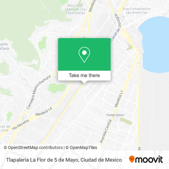 Tlapaleria La Flor de 5 de Mayo map