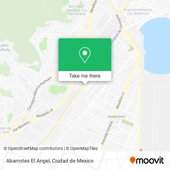 Abarrotes El Angel map