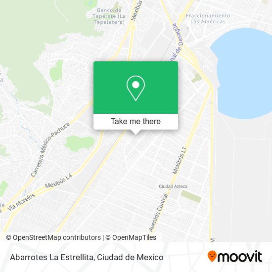 Abarrotes La Estrellita map