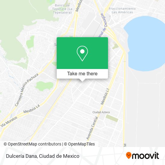 Dulcería Dana map