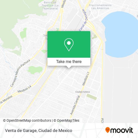 Venta de Garage map