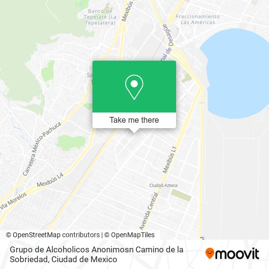 Grupo de Alcoholicos Anonimosn Camino de la Sobriedad map