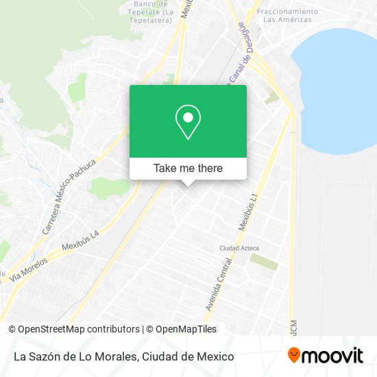 La Sazón de Lo Morales map