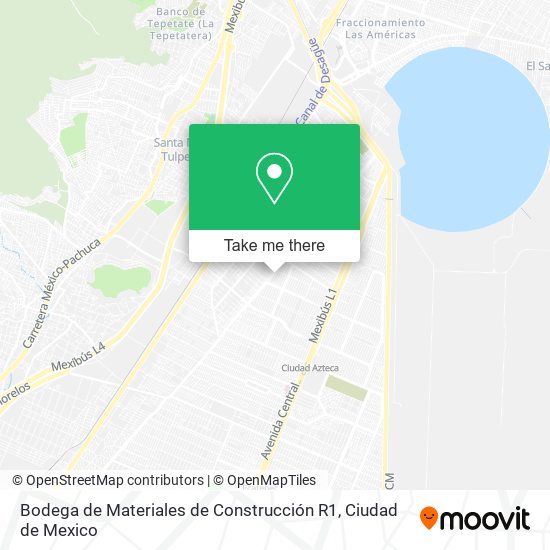 Bodega de Materiales de Construcción R1 map