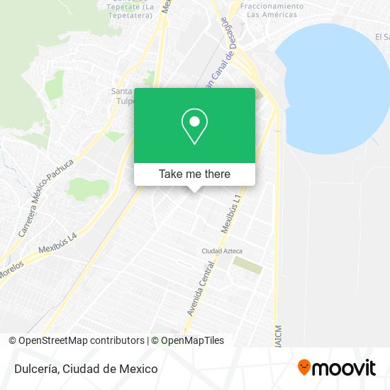 Dulcería map