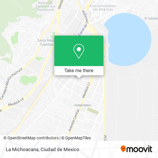 Mapa de La Michoacana
