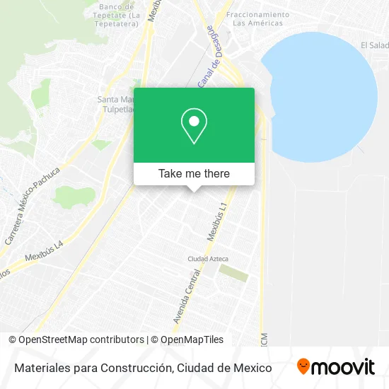 Materiales para Construcción map