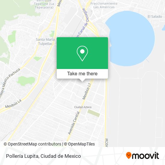 Pollería Lupita map