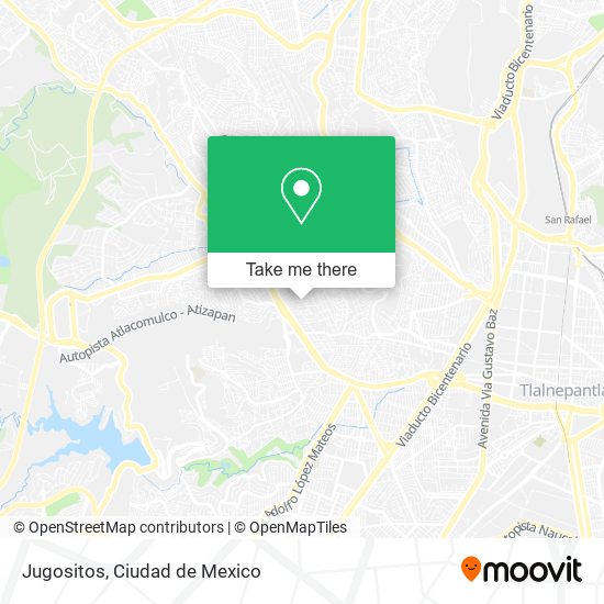 Mapa de Jugositos
