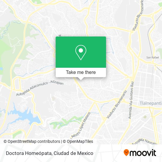 Doctora Homeópata map