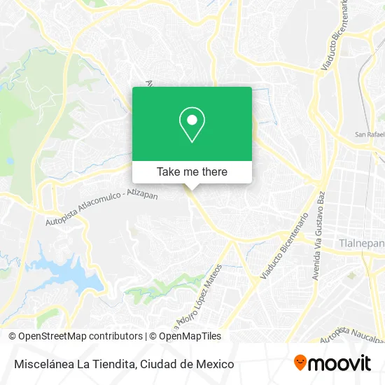 Mapa de Miscelánea La Tiendita