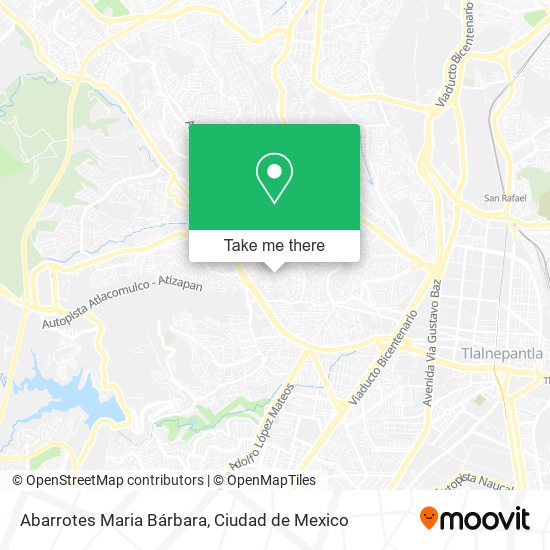 Abarrotes Maria Bárbara map