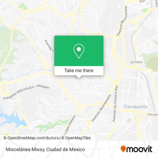 Mapa de Miscelánea Missy