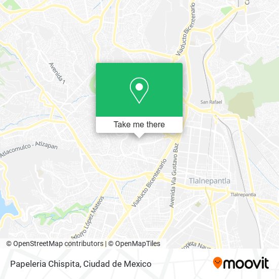 Papeleria Chispita map