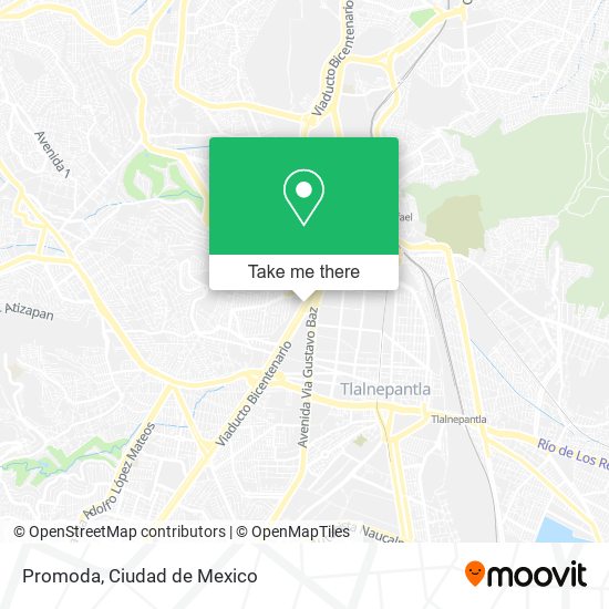 Promoda map