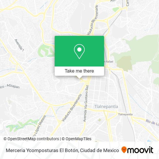 Mapa de Merceria Ycomposturas El Botón