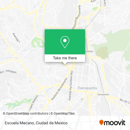 Mapa de Escuela Mecano