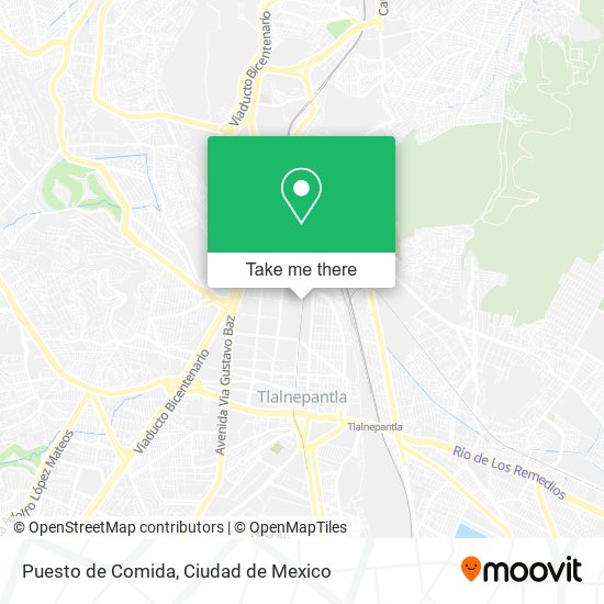 Puesto de Comida map