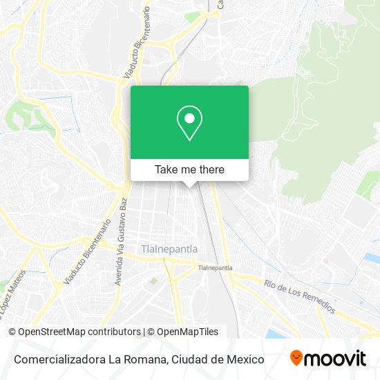 Comercializadora La Romana map