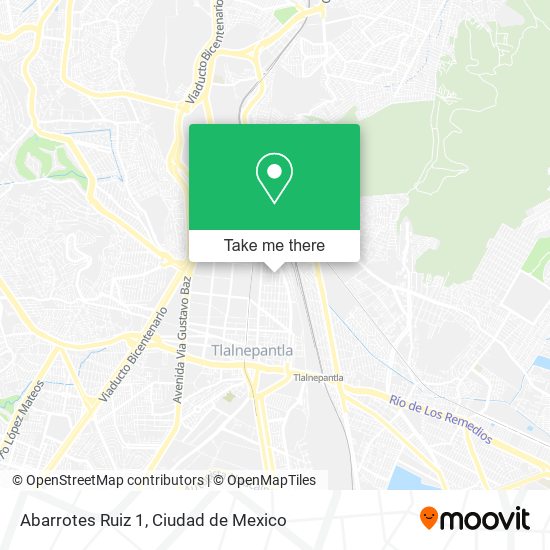 Abarrotes Ruiz 1 map