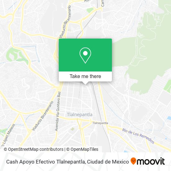 Cash Apoyo Efectivo Tlalnepantla map