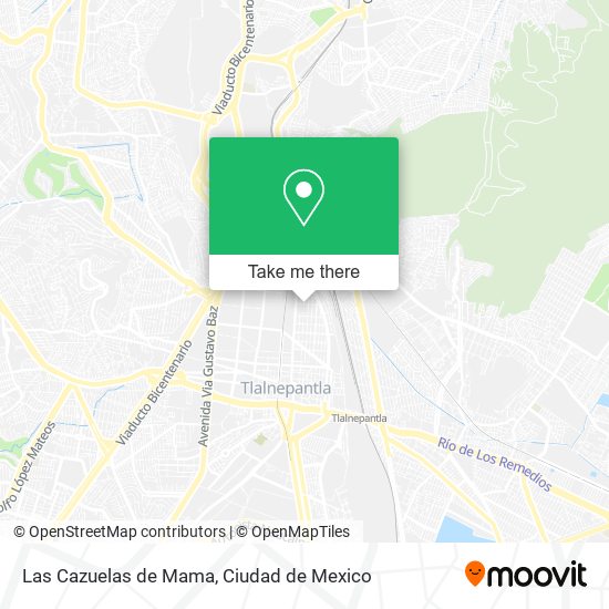 Las Cazuelas de Mama map