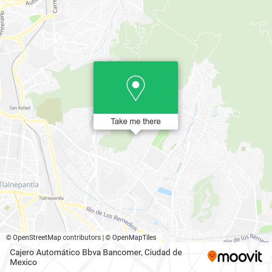 Cajero Automático Bbva Bancomer map
