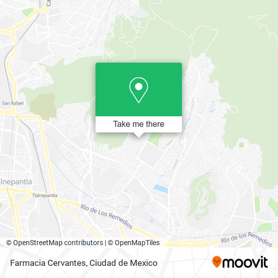 Farmacia Cervantes map