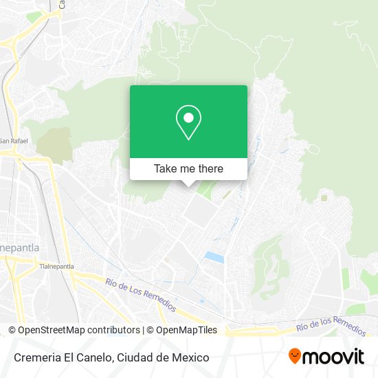 Cremeria El Canelo map