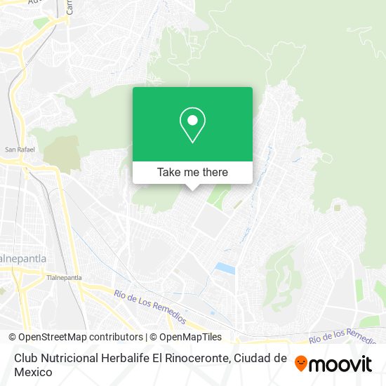 Club Nutricional Herbalife El Rinoceronte map