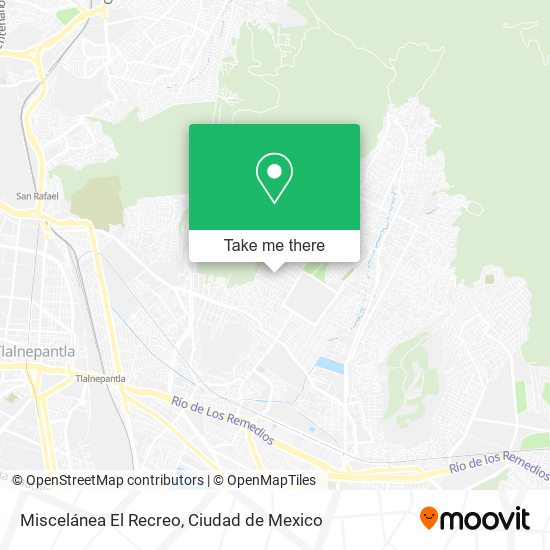 Miscelánea El Recreo map