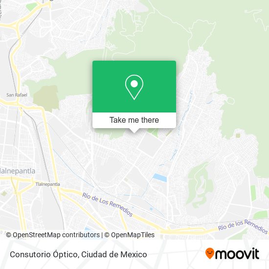 Consutorio Óptico map