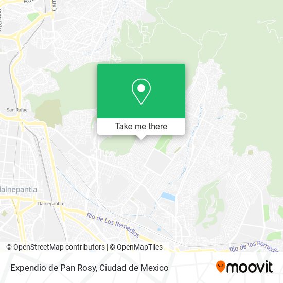 Expendio de Pan Rosy map