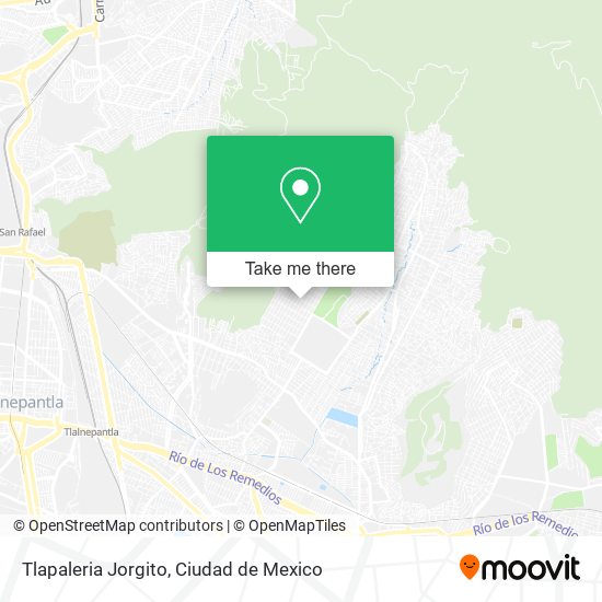 Tlapaleria Jorgito map