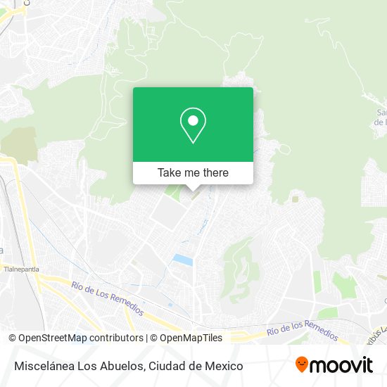 Miscelánea Los Abuelos map