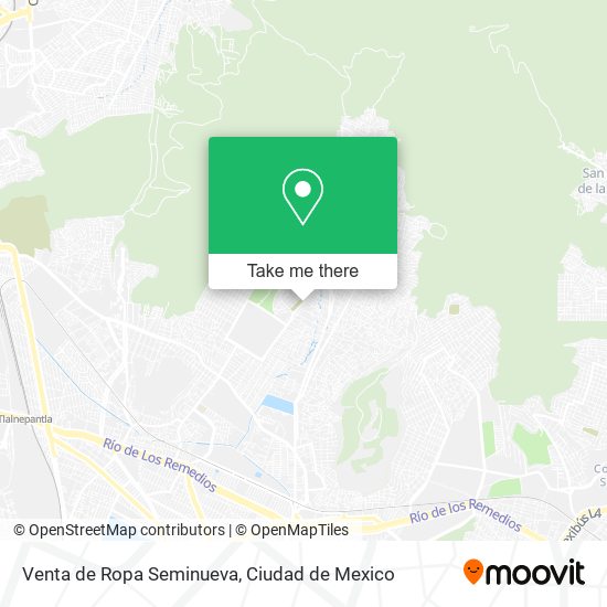 Venta de Ropa Seminueva map