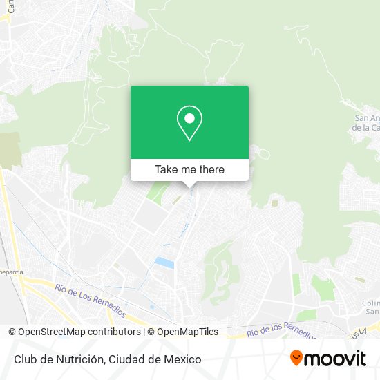 Club de Nutrición map